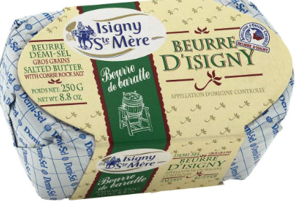 isigny french sakted butter